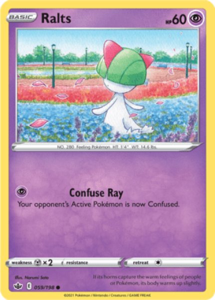 画像1: Ralts(ラルトス)[059/198] (1)