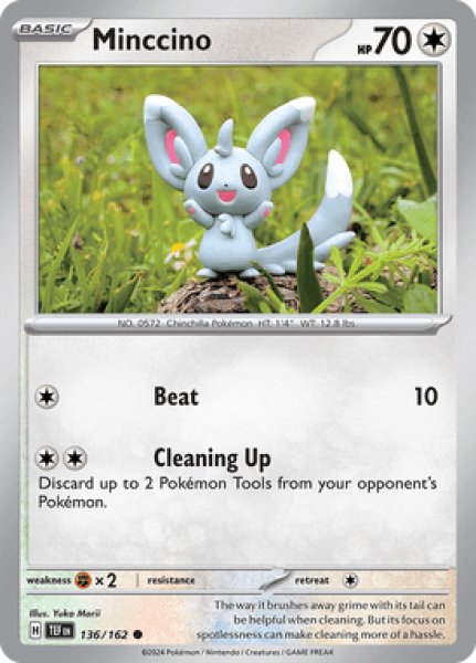 画像1: Minccino(チラーミィ)[136/162] (1)